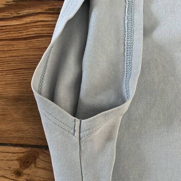 MM Lafleur Alina Cotton T-shirt in Sky Blue, size M - Picture 4 of 4